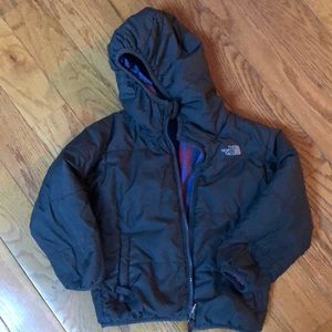 Lite weight North Face reversible jacket